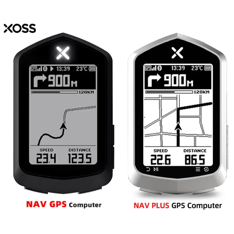 

XOSS NAV/NAV+ GPS Bike Computer Cycling Bicycle Sensors MTB Road ANT+ Map Route Navigation Wireless Speedometer