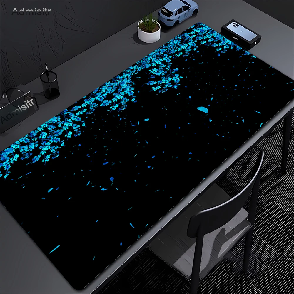 Sakura Mousepad Japan Cherry Blossom Mouse Pad XXL Laptops Gaming Big Deskmat Anime Office Carpet Gamer Keyboard Computer Mat