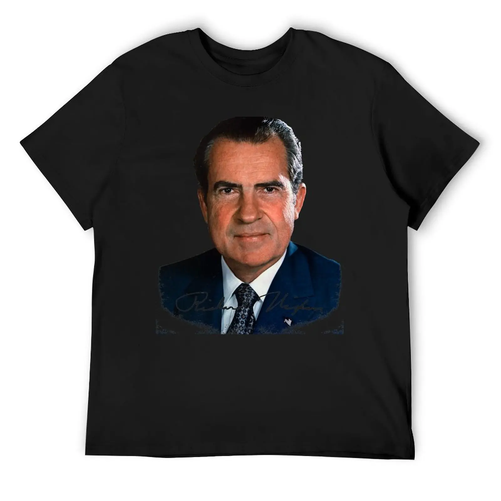 Richard Nixon T-Shirt graphics cotton graphic tees boys whites mens t shirts