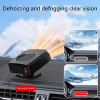 Car Heater Car Demister 12v 120W Heater For Campervan Windscreen Demister Portable Car Defrost And Defog Fan Car Accessories