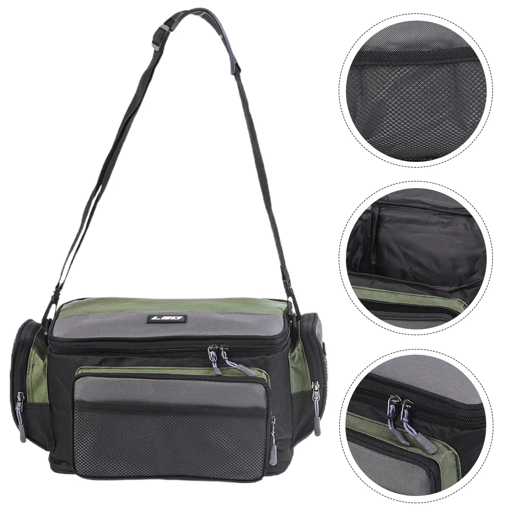 

Fishing Tackle Bag Gear Fishing Reel Bag Angling Case Reel Tool Oxford Fabric Storage