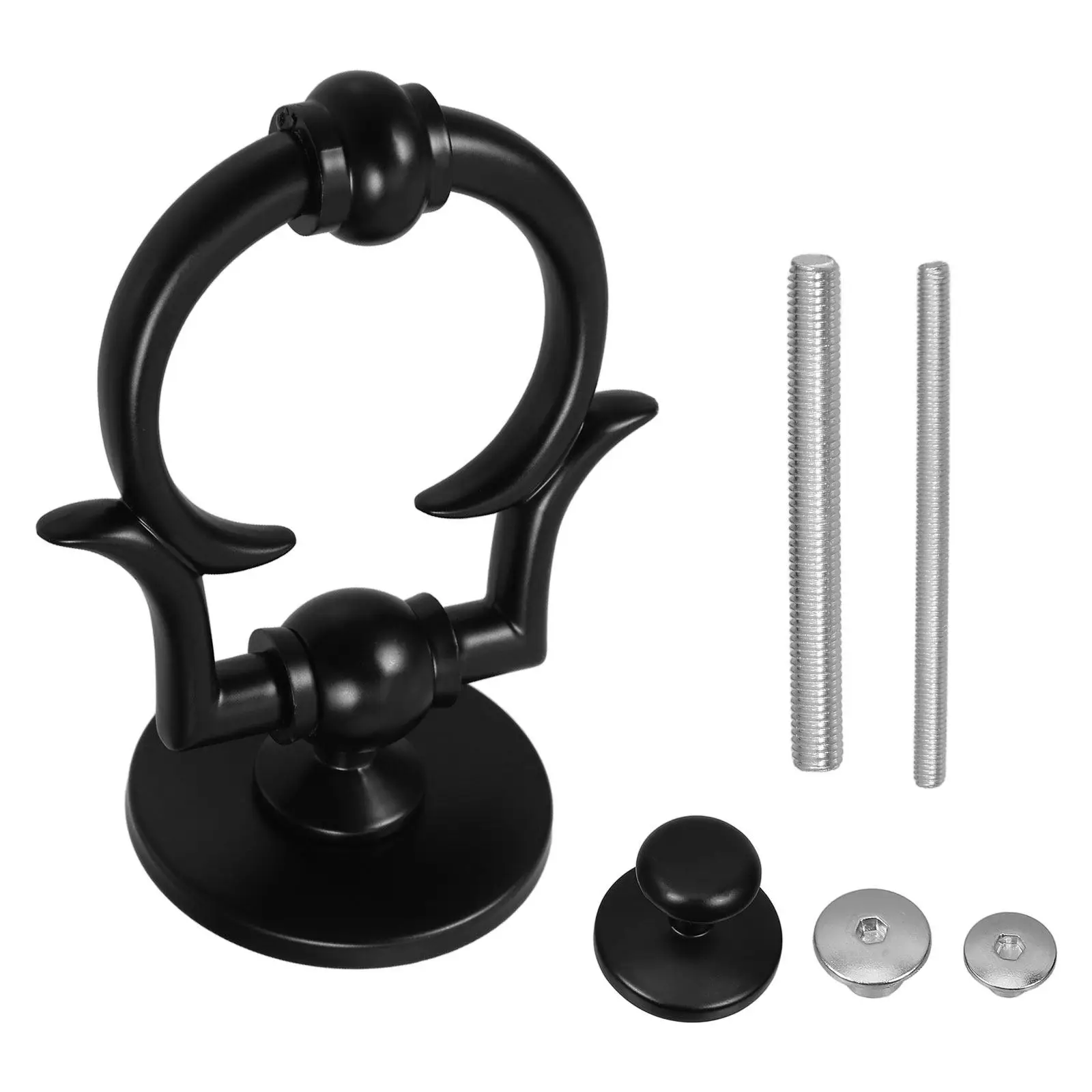 1Set European Style Door Knocker Elegant Front Door Security Knocking Handle Decorative Replacement Part Gate Supply