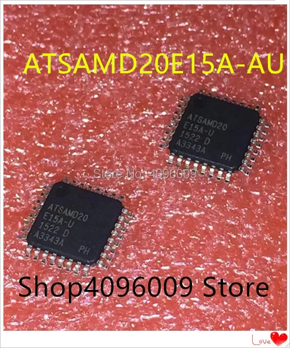 NEW 5PCS/LOT ATSAMD20 E15A  ATSAMD20E15A-AU ATSAMD20E15A TQFP-32