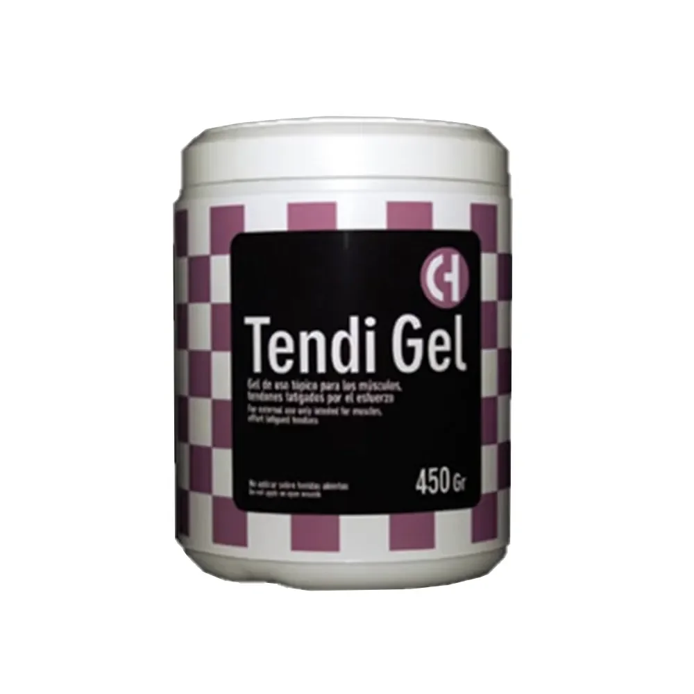 Tendi Gel 450 g gel tópico diseñado para aliviar y revitalizar músculos y tendones fatigados tras esfuerzos físicos intensos Chemical Ibérica