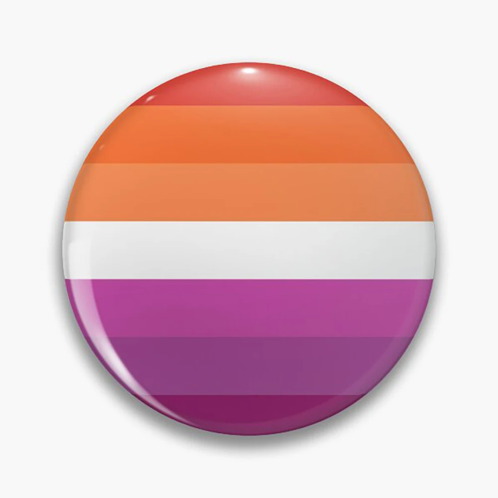LGBTQ+ Pride Flaggen-Anstecknadel, Regenbogen-Pride Rundes Abzeichen, Gay-Lesbian-Transgender Pride Brosche für Rucksack und Kleidung, Pride Mo – Detail 9