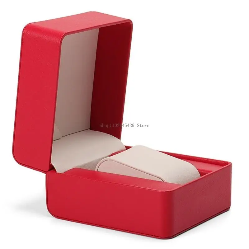 PU Leather Watch Travel Case Handmade Jewelry Storage Box Watches Holder Box
