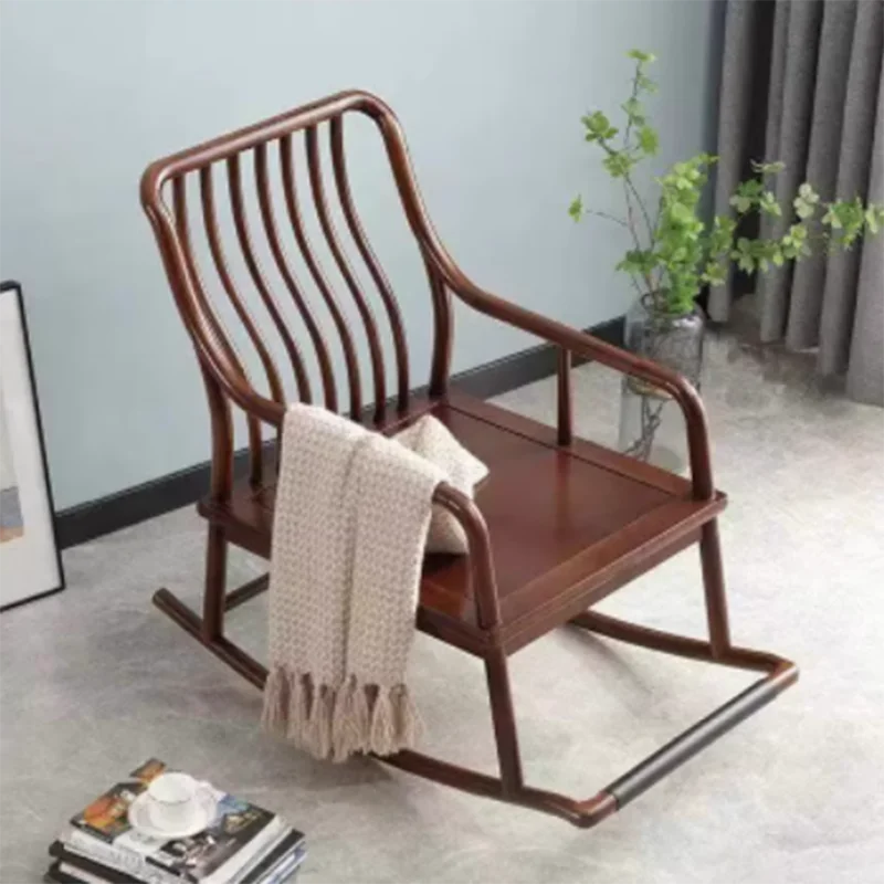 

Adults Armrest Support Chairs Style Adults Floor Hotel Designer Rocking Chair Living Room Mecedora Adutos Bedroom Furniture