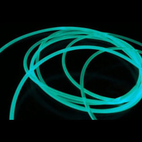 Plastic Glow Optical Fiber Cables Excellent Toughness with Durable Material Suitable for Lighting Decoration