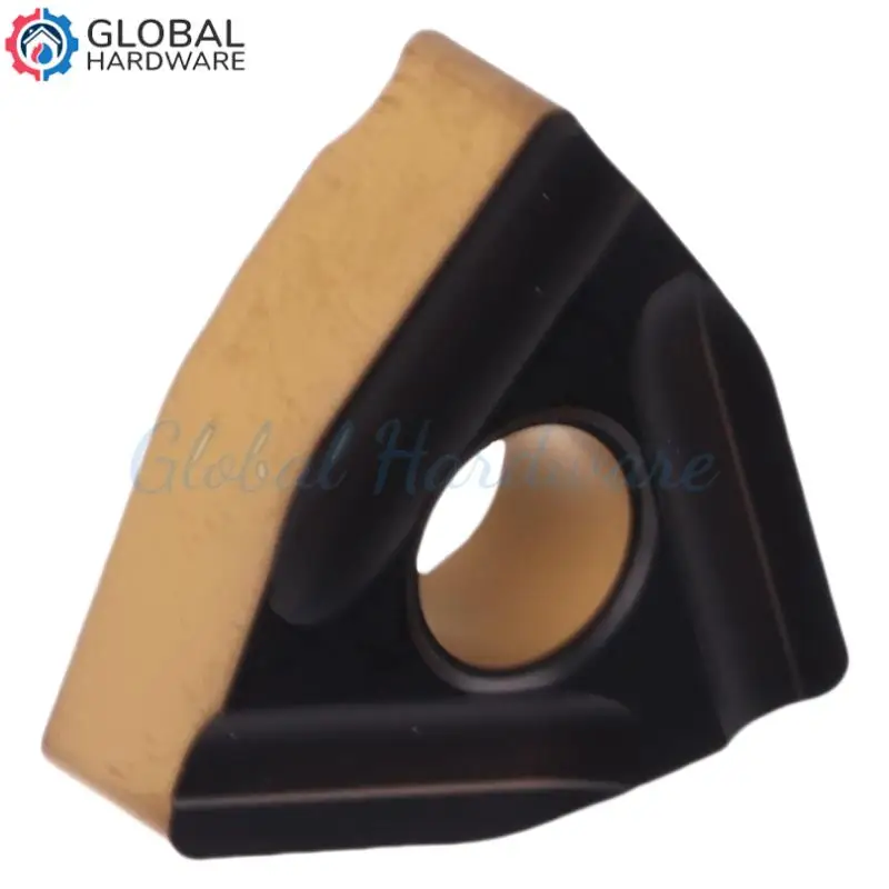 Inserts de tournage en acier WNMG080408R-LS SP3200, Type positif, adaptés à l'usinage de pièces en acier doux