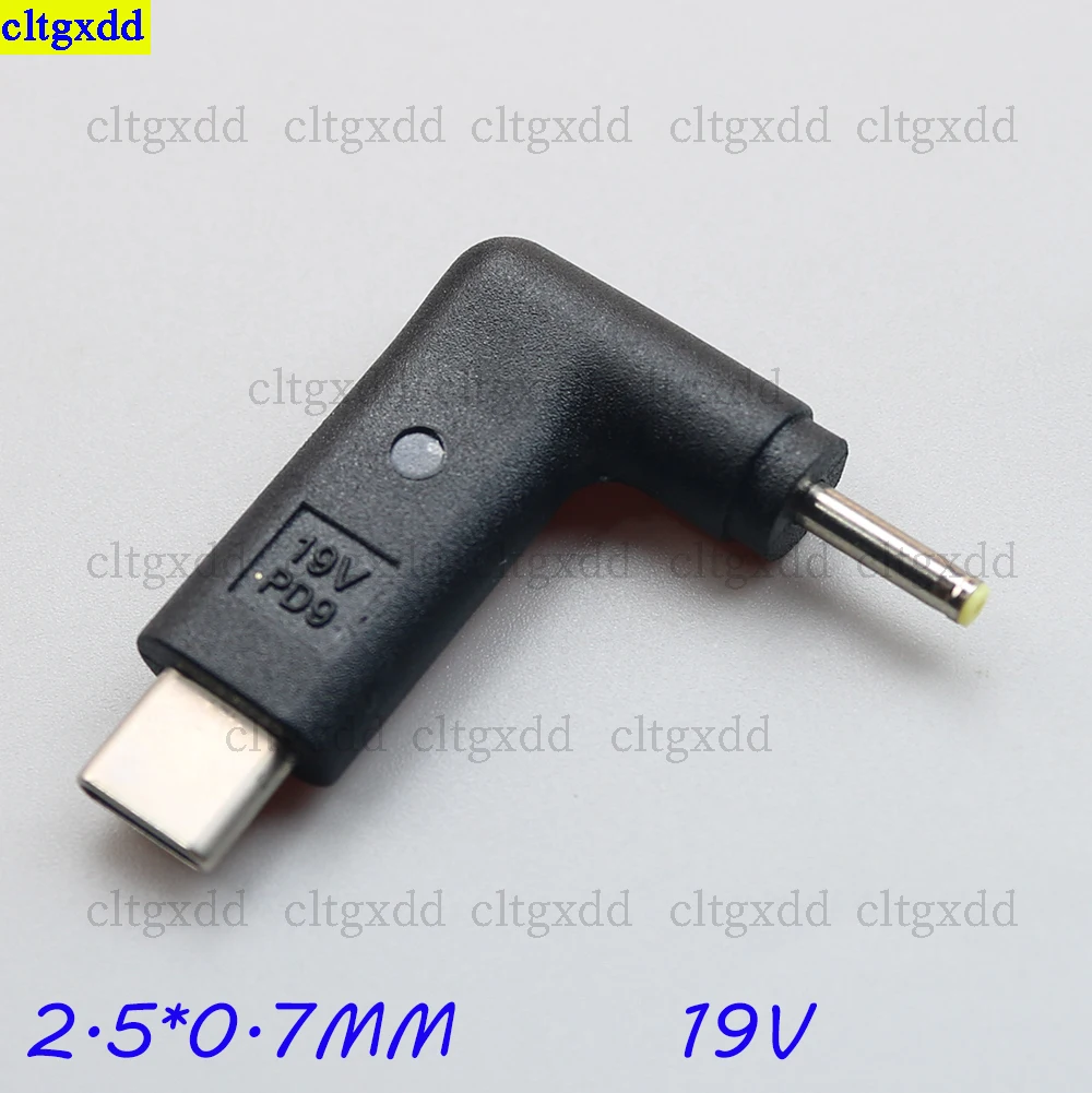 cltgxdd 1piece USB Type-C laptop power DC elbow plug adapter suitable FOR Asus Lenovo Acer Dell HP Sony Notebook adapter