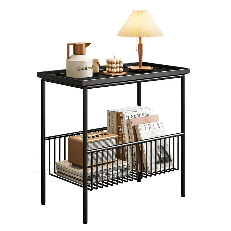 Lateral Small Side Coffee Table Living Room Modern Coffee Center Table Hallway Metal Salontafel Furniture For Home
