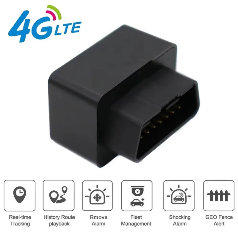 Installation-Free GPS Tracker OBD Interface Car Intelligent Tracker Electronic Fence App English Version Intelligent Cy01Google