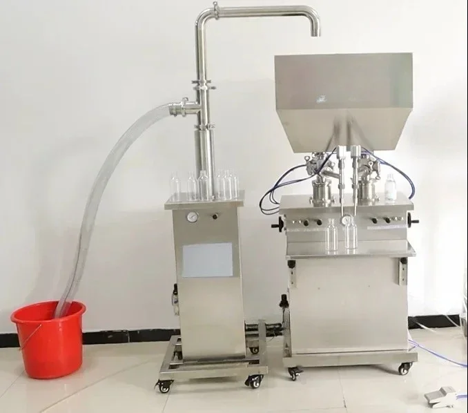 

stainless steel pneumatic piston liquid paste feeding machine cream food transfer pump