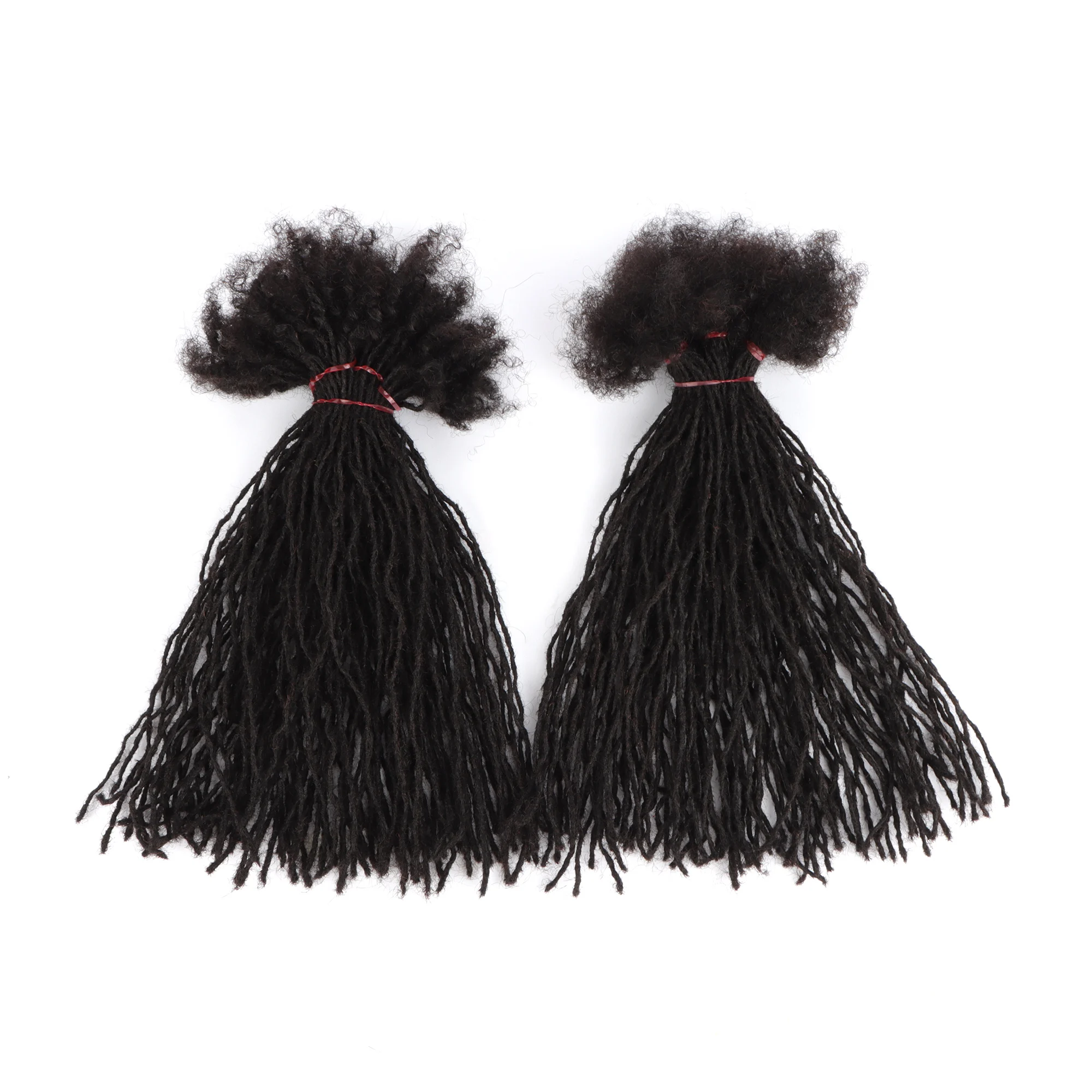 AHVAST micro locs 0.1cm width extesion interlocs sister dreadlocks extensions locs 100% human hair soft locs