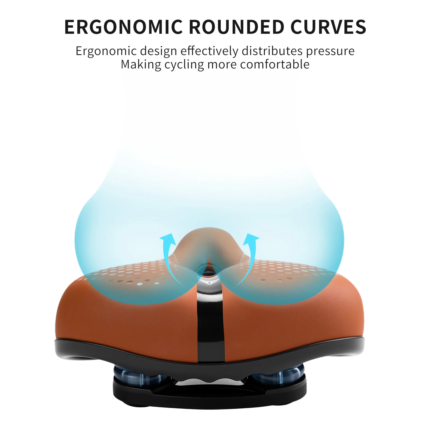 TOSUOD Bicycle Seat Breathable Soft And Comfortable Bicycle Saddle Shock Absorption Mountain Bike Seat Bike Accessories view 3