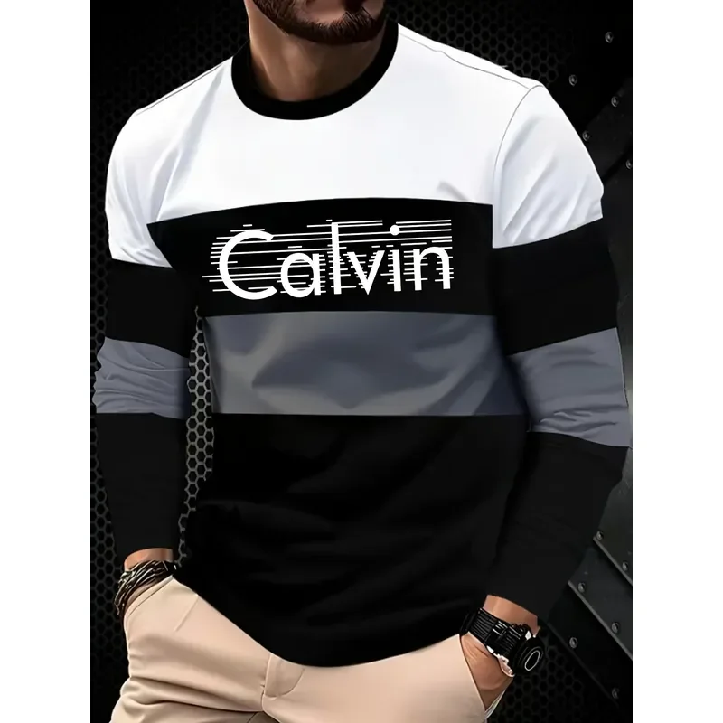 3D Printed Casual Long Sleeve 2026 New Fashion Men T Shirt Crew Neck Digital Print Tee Tops Streetwear Hip Hop Clothing