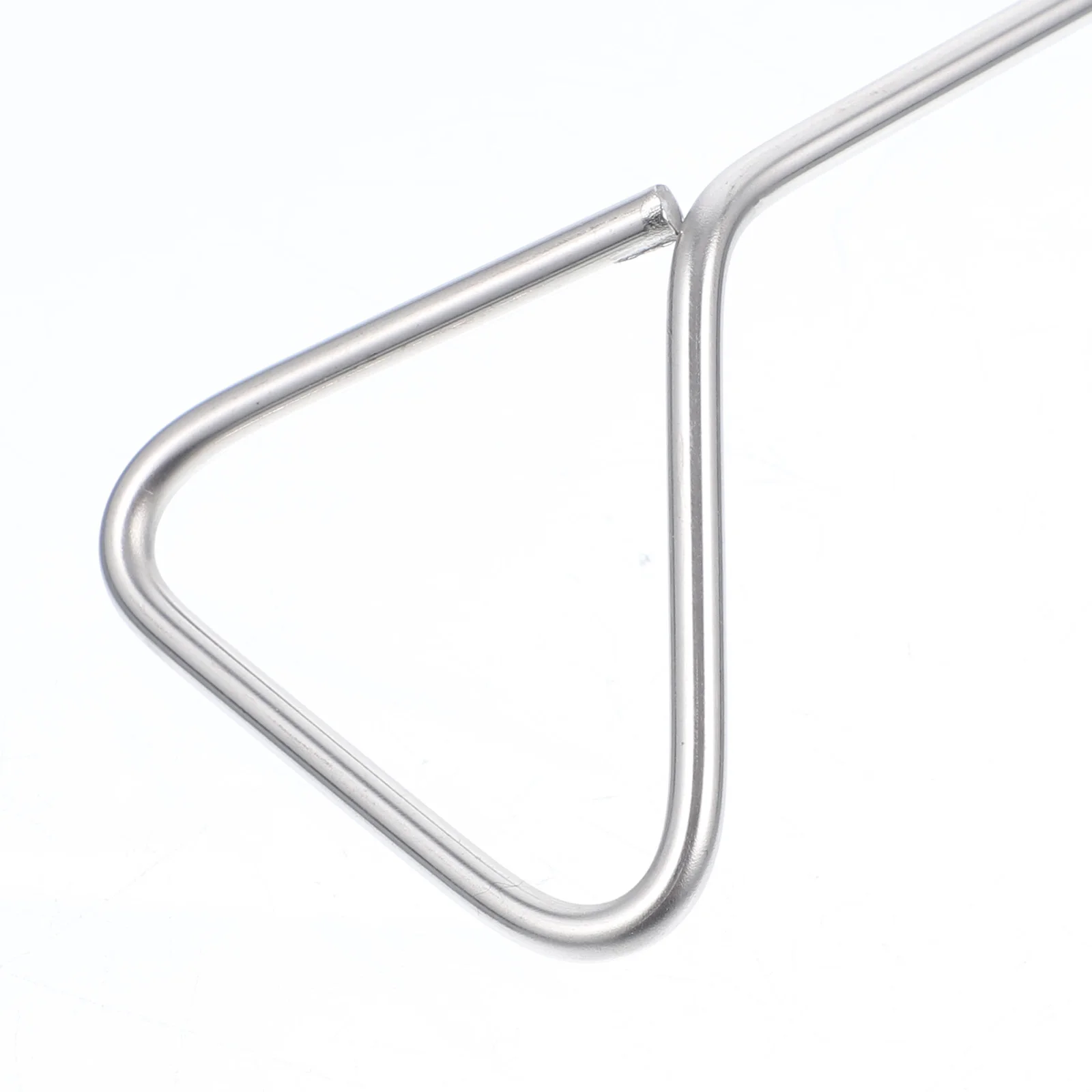 

4 Pcs Stainless Steel Coating Rod Spreader Moss Teaching Cell Metal Triangle Experiment Silver Lab Tool Spreaders