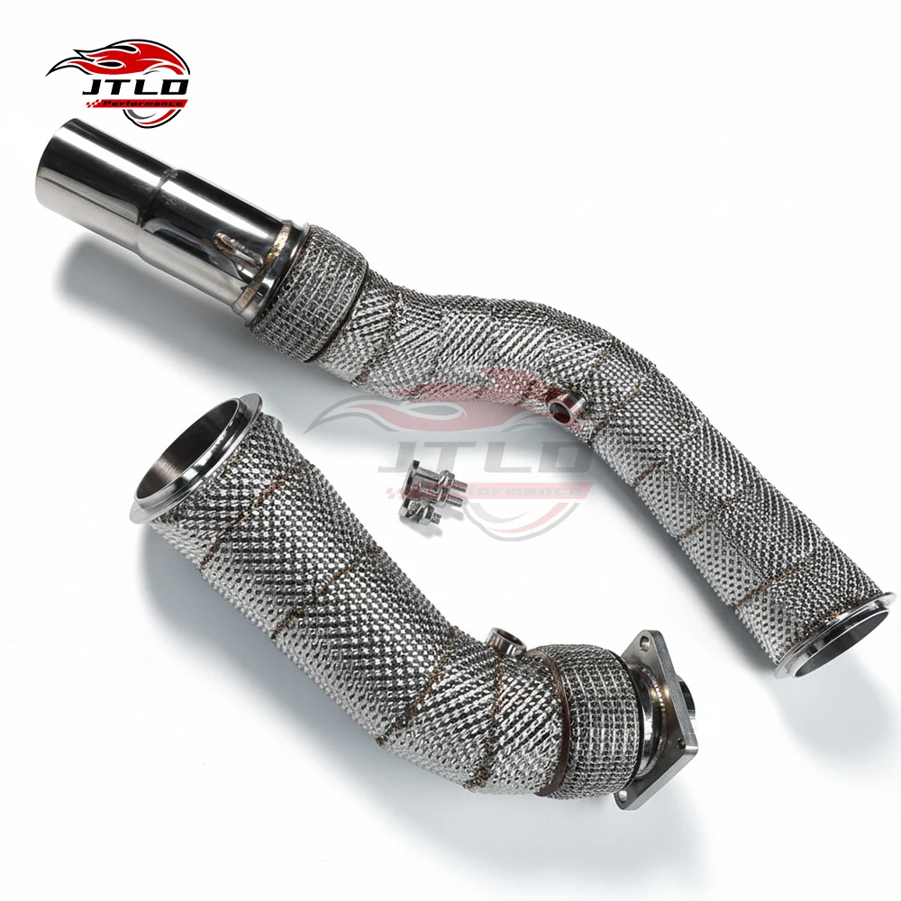 Performance S55 Exhaust Downpipe Kit For BMW M3 F80 / M4 F82 F83 (2014-2020) | Turbo Pipe With Advanced Thermal Shield