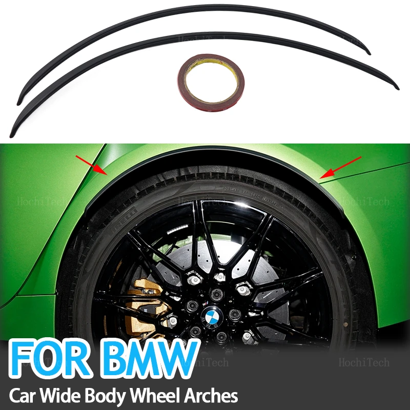 2pcs Fender Wide Body Wheel Arches Protector Cover Mudguard for BMW F02 F03 F04 F10 F11 F07 F06 F12 F13  F31 F35 F34 E39 E60 E61