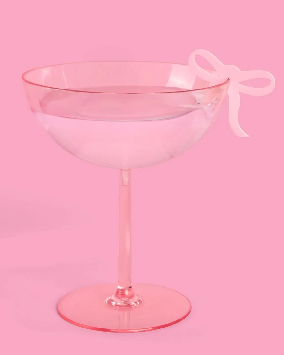 Pink Bow Drink Markers Table Decoration Bow Drink Tag Charm Engagement Party Goblet Glass Accessories Anniversary Decoration