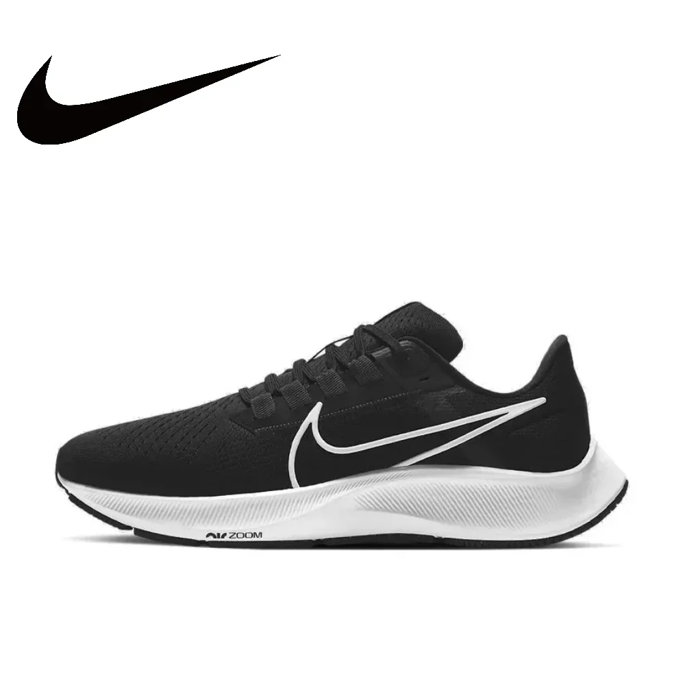 

Новый список кроссовок для бега Nike Air Zoom Pegasus 38, удобные и легкие, черные мужские кроссовки