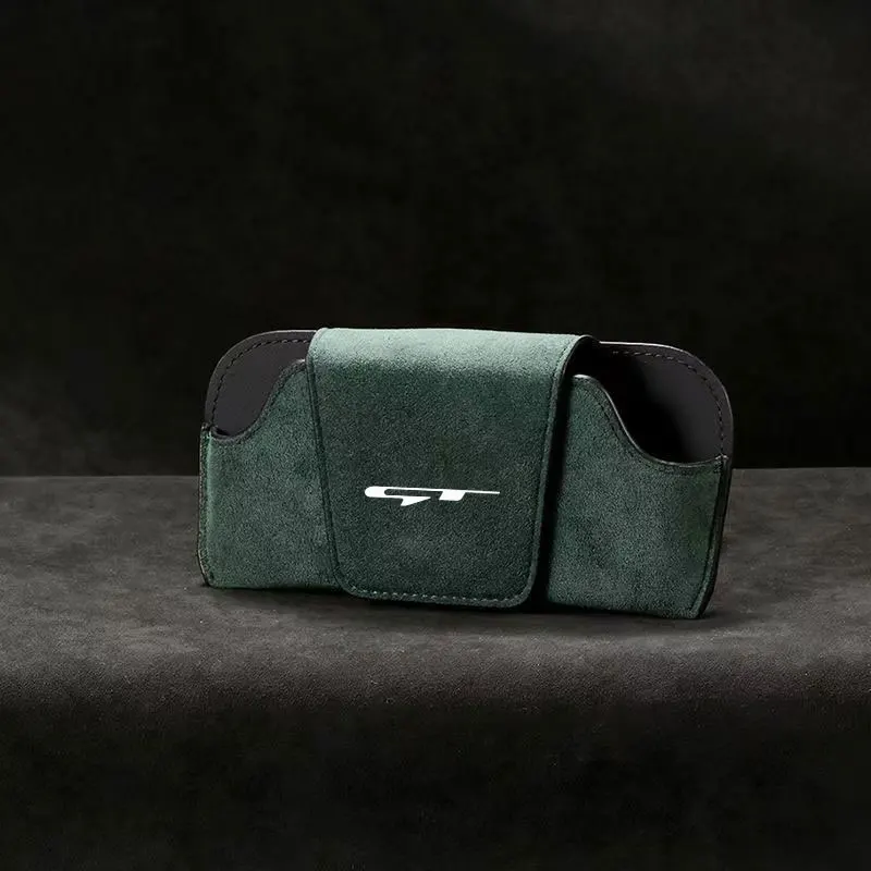 For Kia Gt Gtline Car Glasses Holder Clip Accesorios Interior Decoration Case Cover Eyeglass Organizer Sun Glasses Storage
