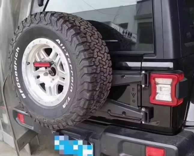 Reinforced Hinge of Spare Tire Frame EVO Tailgate Hinge of Spare Tire Frame Is Suit le for JEEPS JL WranglerS