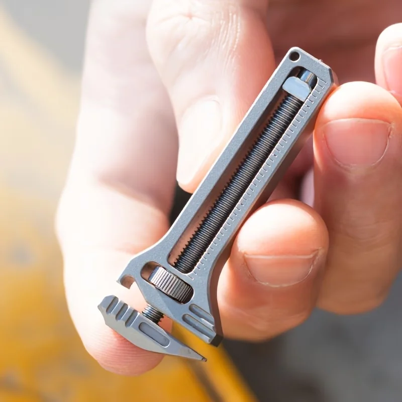 1-Piece Multi-Functional Mini Pliers, Window Breaker Bottle Opener Screwdriver Combo, Compact Emergency Survival Tool for Home