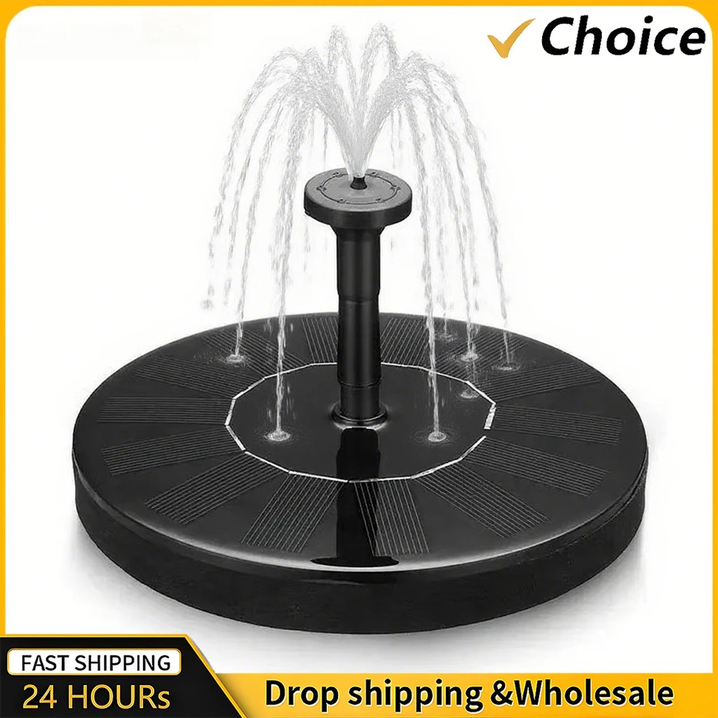 

Solar Floating Fountain Floating Solar Fountain Garden Water Fountain Pool Pond Decoration Solar Panel Powered Fountain 13cm