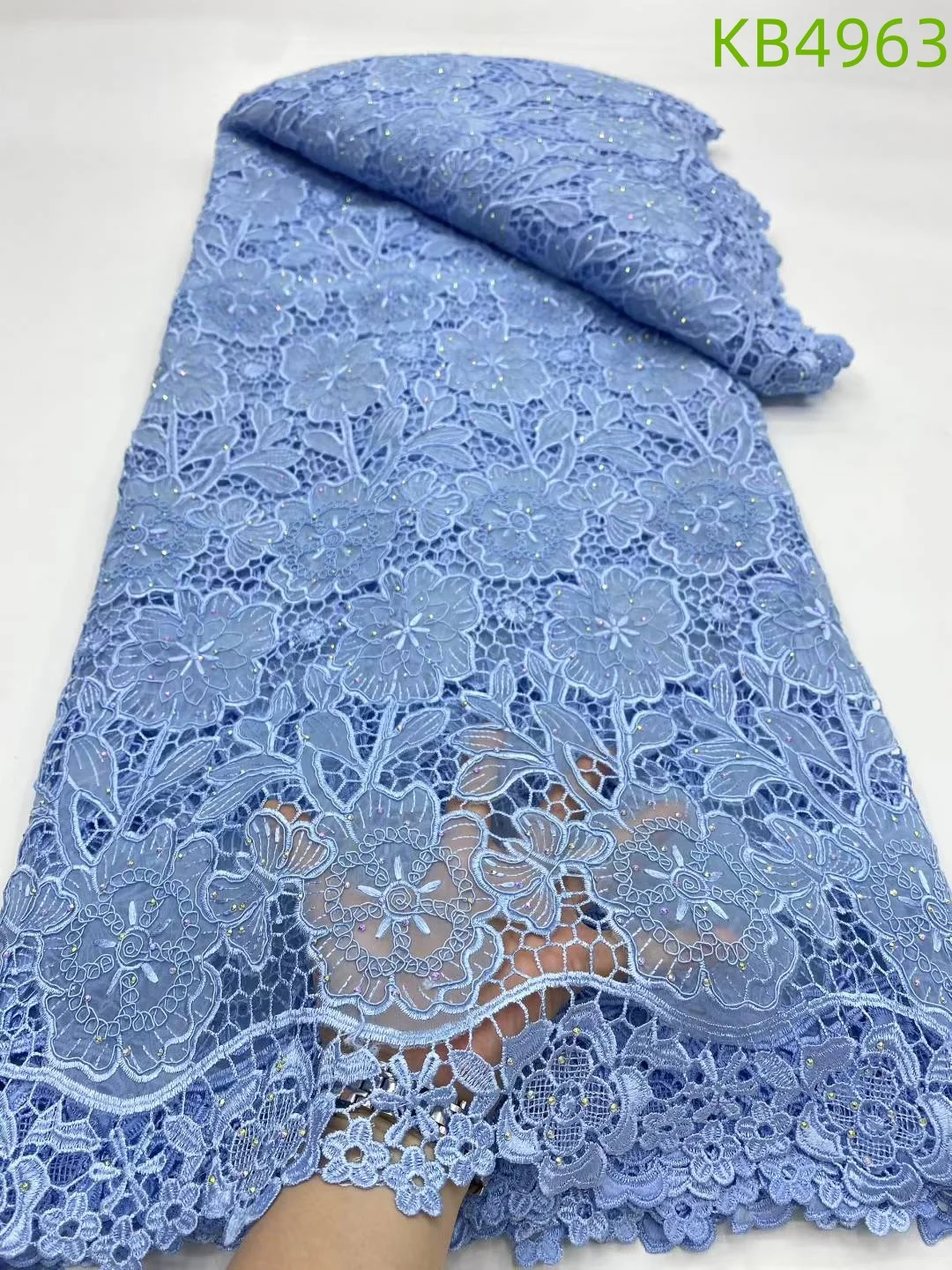 الأفريقي جبر أقمشة الدانتيل 2025 شمسيّة دانتيل عالية الجودة 5 ياردة الوردي نيجيريا الأحجار الحبل أقمشة الدانتيل لفساتين الحفلات المسائية KB4963