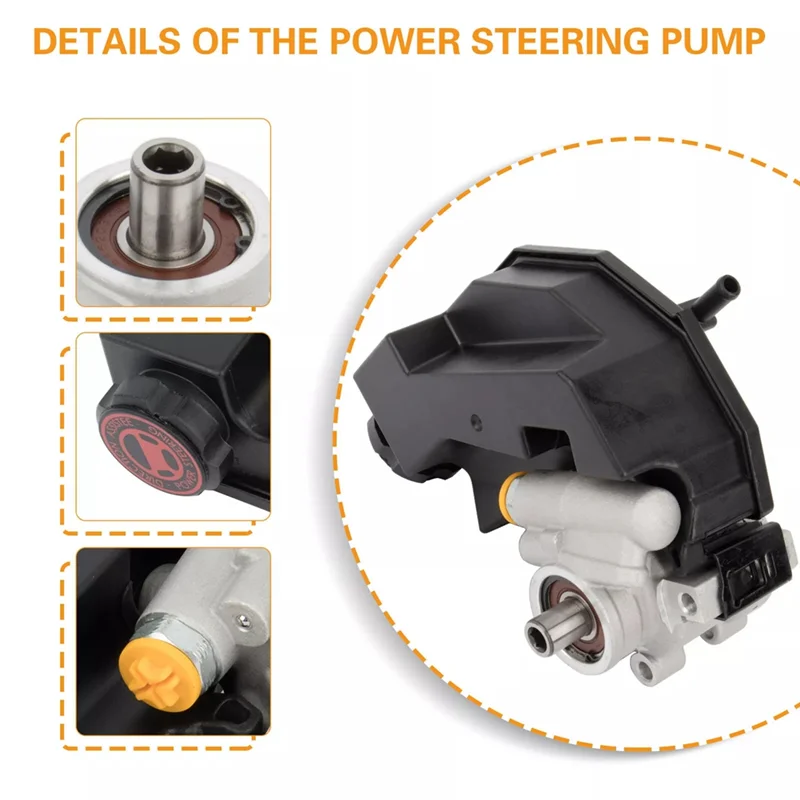 

Насос гидроусилителя рулевого управления Durable 52088278AC для JEEP Laredo 4.0L