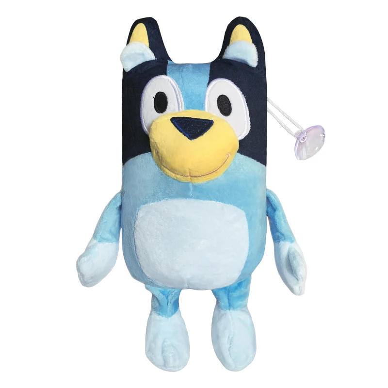 Bluey 28CM figurki Anime rodzina Bingo pluszowe lalki animacja peryferyjny pies tata bandyta i mama chili zabawki prezent dla dzieci