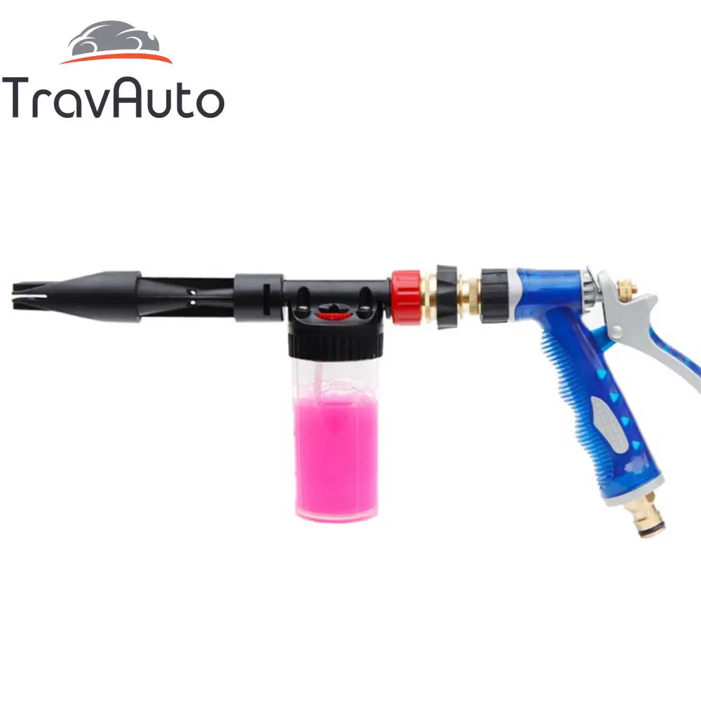 Car Washer High Pressure Snow Foamer Water Gun Profession Car Cleaning Foam Gun Washing Foamaster Gun Water Soap Shampoo Sprayer