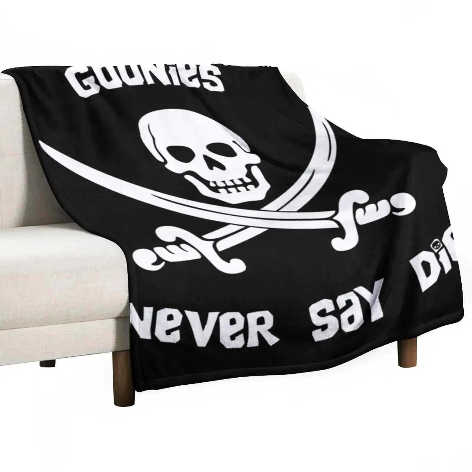 

Goonies Never Say Die Throw Blanket Summer Personalized Gift Custom Weighted Blankets