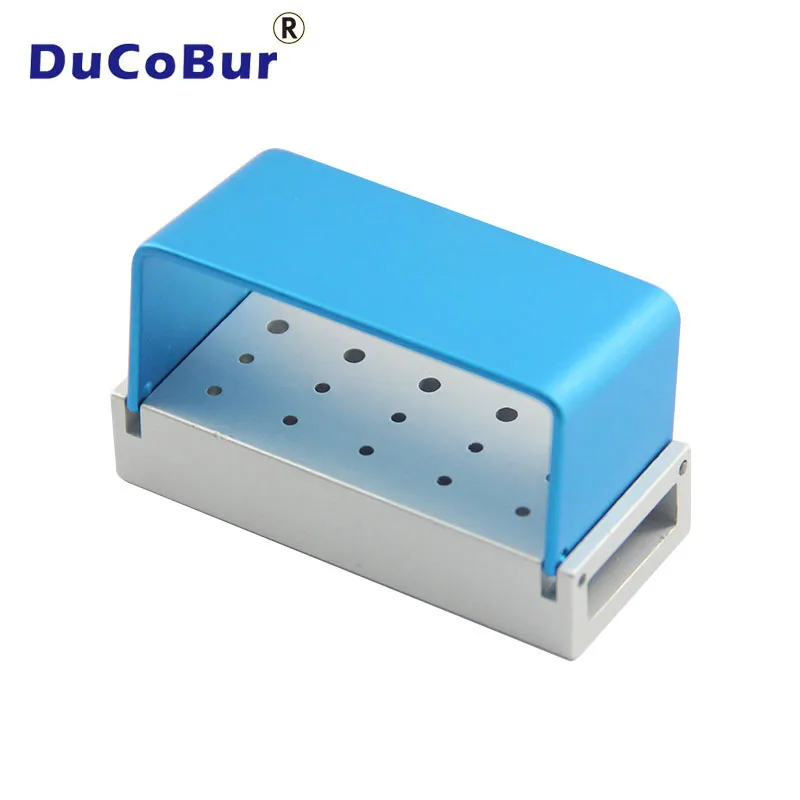 DuCoBur Dental Alluminum Blocks Sterilisable For 10*FG + 5*RA No. 211 Dentist Materials Laboratory Tool Accessories