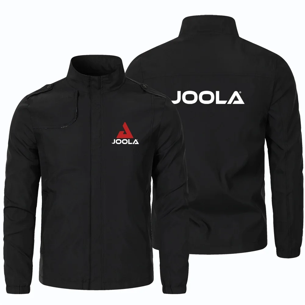 

JOOLA men's stand up collar jacket workwear style crisp and stylish retro casual youth spring and autumn jacket riding motorcycl