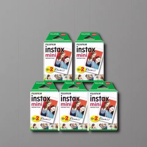 10/20/40/80/200 Sheets Fujifilm instax Mini 11 12  9 7+ 90 3 Inch White Edge Films For Instant Mini Camera 25 50s 90 Photo Paper