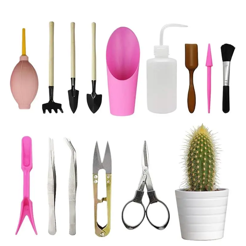 Gardening Tools Set Garden Planting Maintenance Tools Kit Comfortable Grip Transplanting Tools For Plant Pruning Soil Loosening