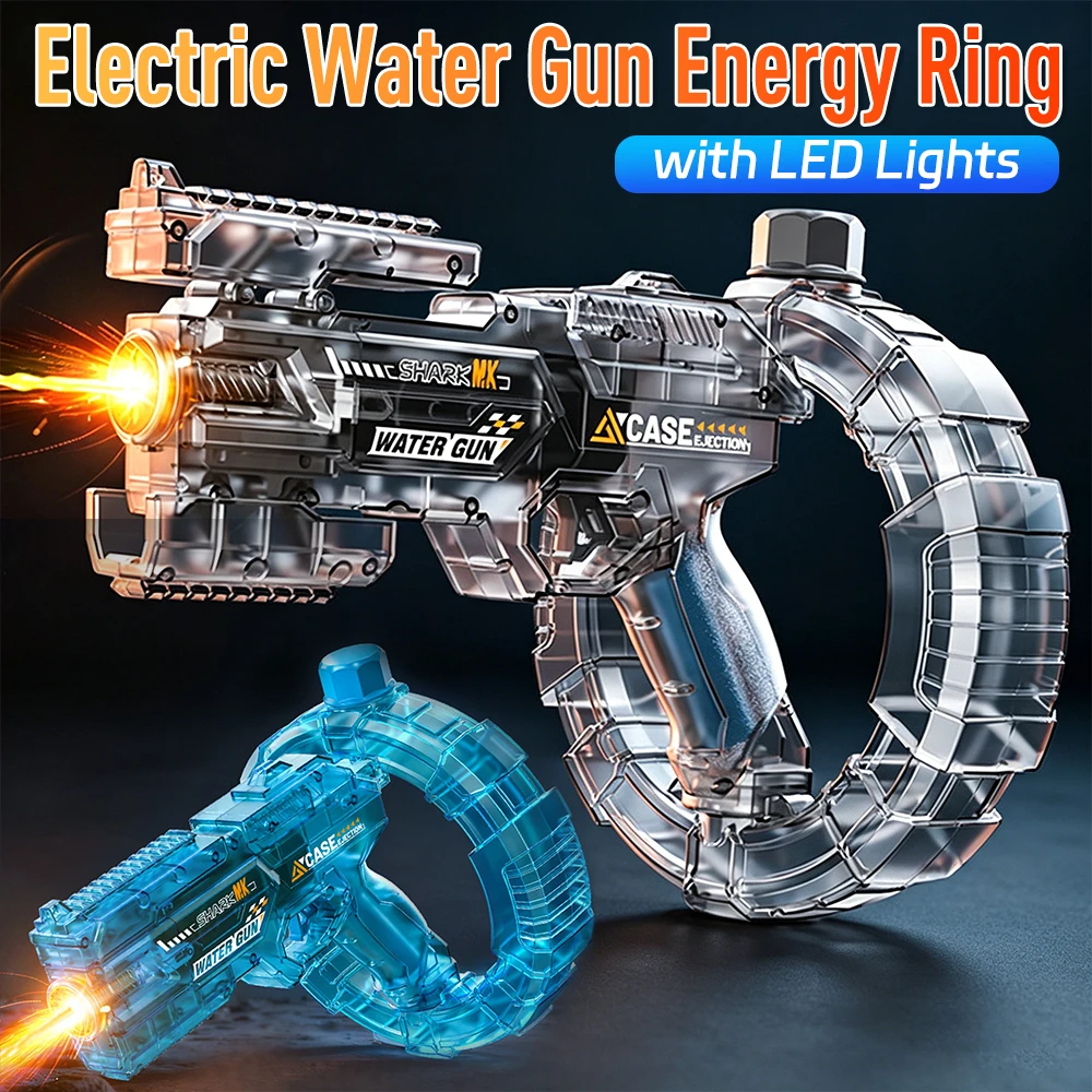

Electric Water Guns For Adults Powerful Squirt Automatic Water Suction Water Blasters Summer Outdoor Beach Toy For boys Kid Gift