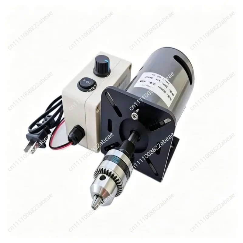 DC 220V 400W 7000 RPM Dual Ball Bearing Motor Spindle Lathe Bead Machine High Power Motor
