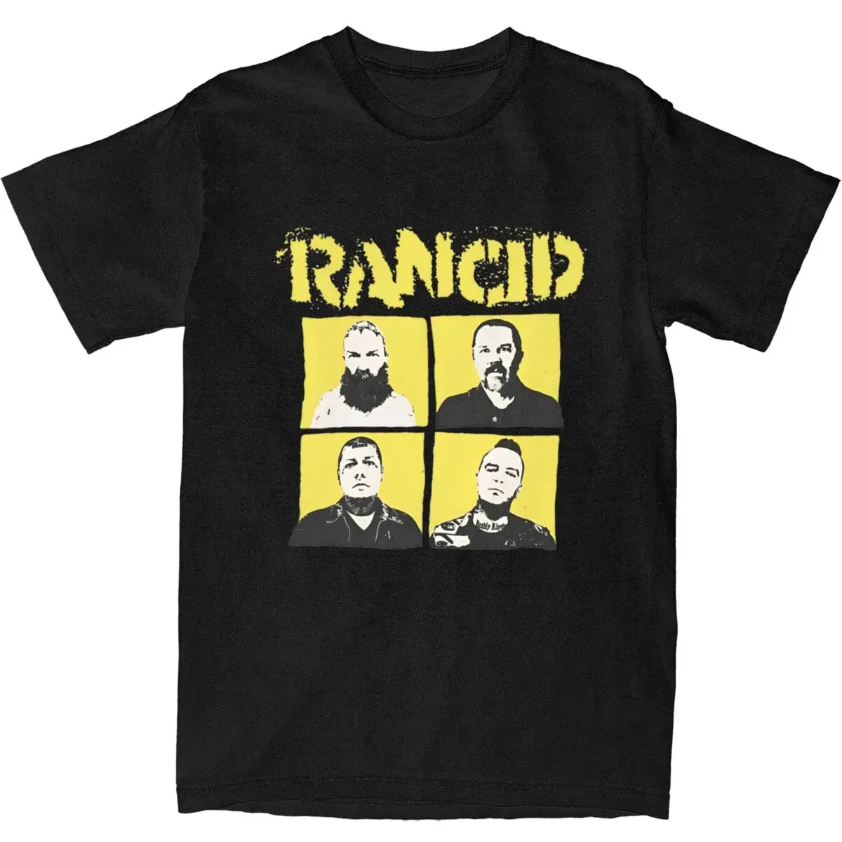 Rancids T-Shirt Summer Members Y2K Basic T Shirts 100 Cotton Hip Hop Tee Shirt For Men Short Sleeve Pattern Top Tees