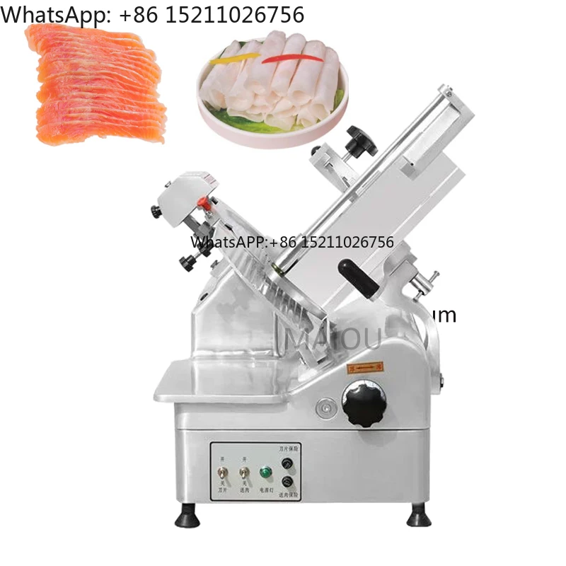 

13 Inch Fully Automatic Cold Meat Ham FIsh Cheese Etc Frozen Meat Slicing Machine Meat Slicer