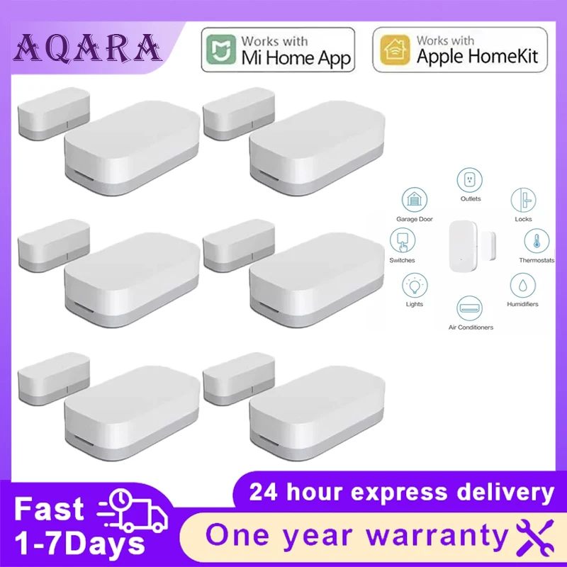 

Aqara Door Window Sensor Zigbee MCCGQ11LM Wireless Connection Alarm Door Sensor work With Mi Home HomeKit for Xiaomi Smart Home