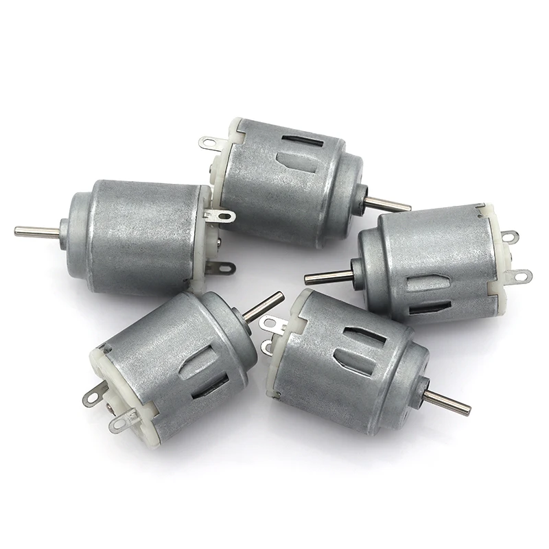 5/20/50 قطعة R140 موتور تيار مستمر 3 فولت-6 فولت 15000 دورة في الدقيقة DIY بها بنفسك سيارات لعبة كهربائية السفن قوارب مروحة صغيرة R140 تيار مستمر لعبة مايكرو موتور