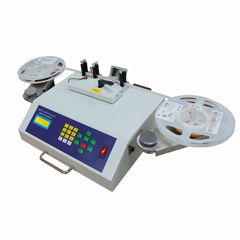 Compteur automatique de composants de pièces SMD Résistance à la vitesse réglable Condensateur d'inductance de puce IC 901 902E Machine de comptage de points électroniques