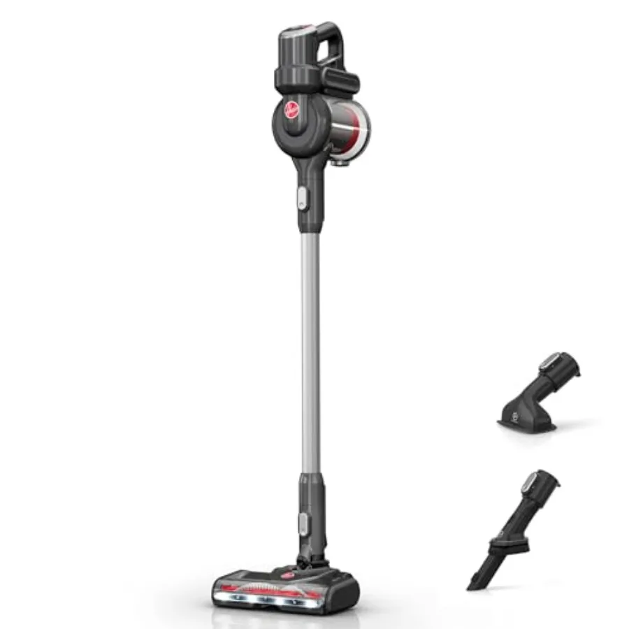 Excelerate Cordless Stick Vacuum Cleaner with Included Tools for Carpet and Hard Floors Lightweight Design Powerful Suction LED
