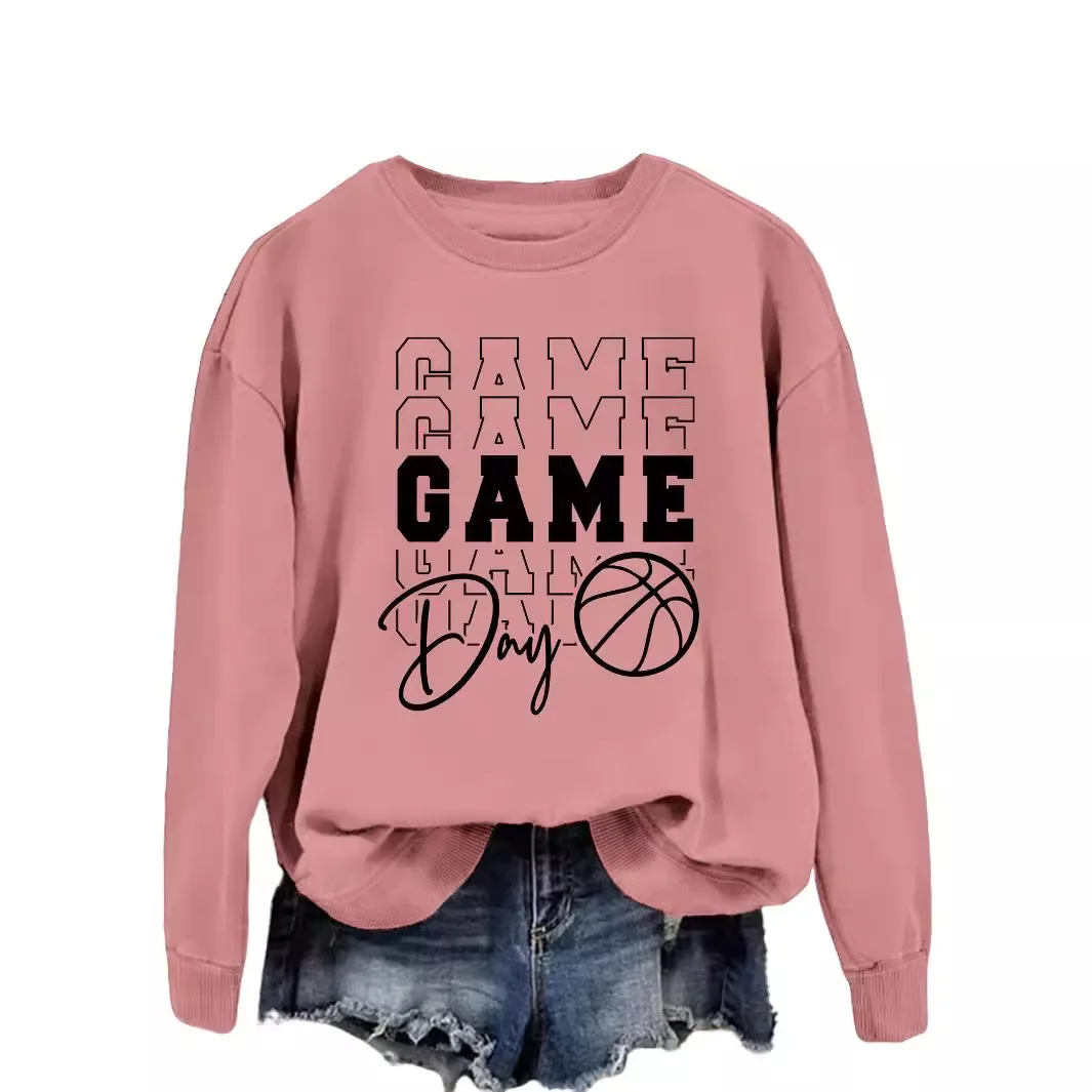 Sweatshirt Wanita Longgar Kasual Modis Serbaguna Hoodie Panjang Sedang Nyaman Streetwear Musim Semi 2023