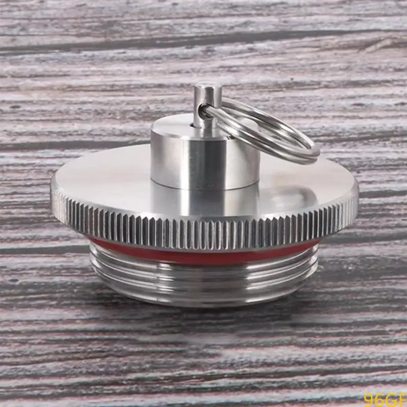 96GF homebrew kegs ครอบคลุมสแตนเลสสองฝาระบายความดันช่องระบายอากาศสำหรับถังเบียร์ที่บ้าน