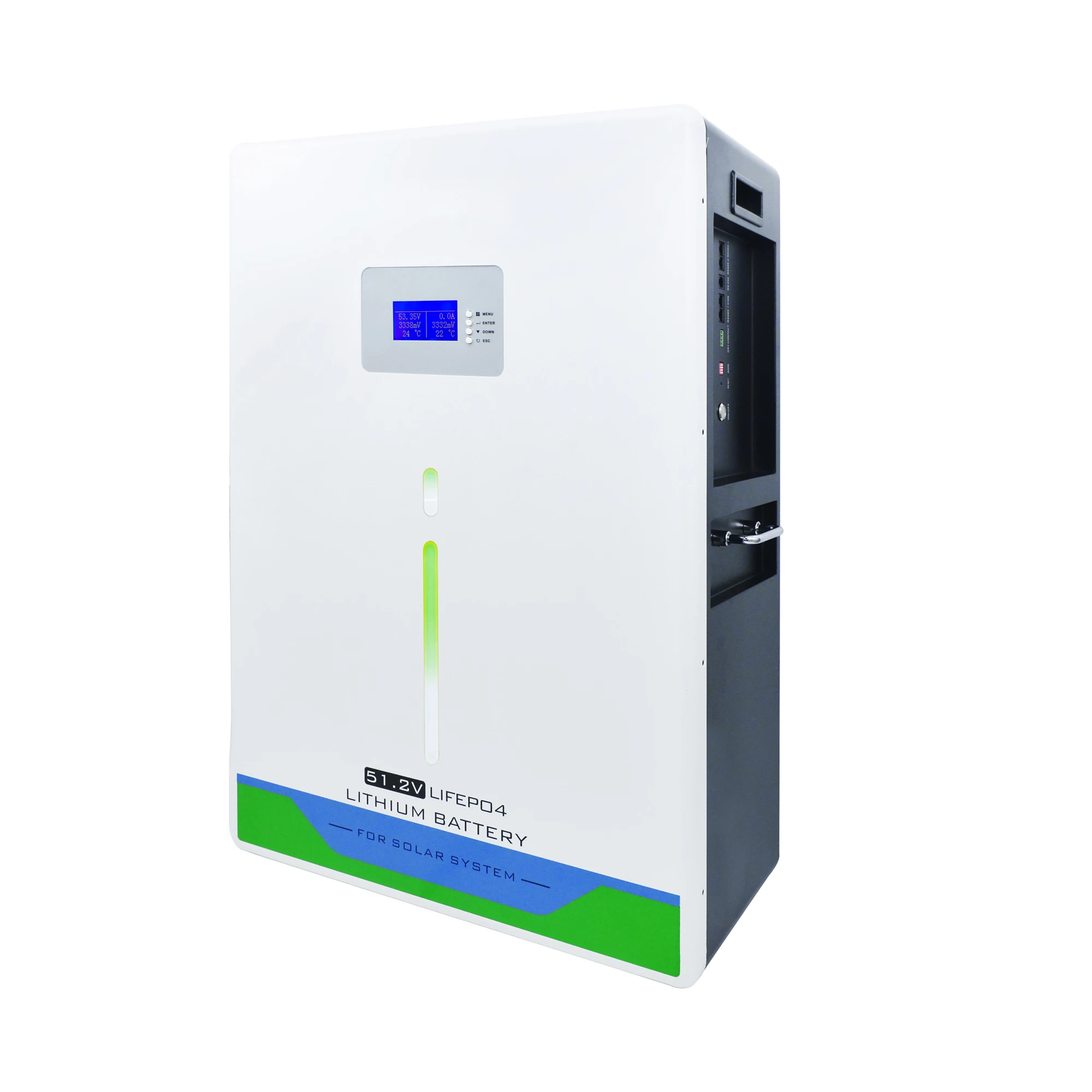 

Solar Inverter Lithium Battery 51.2V 100AH 200AH Energy Storage Battery Solar System