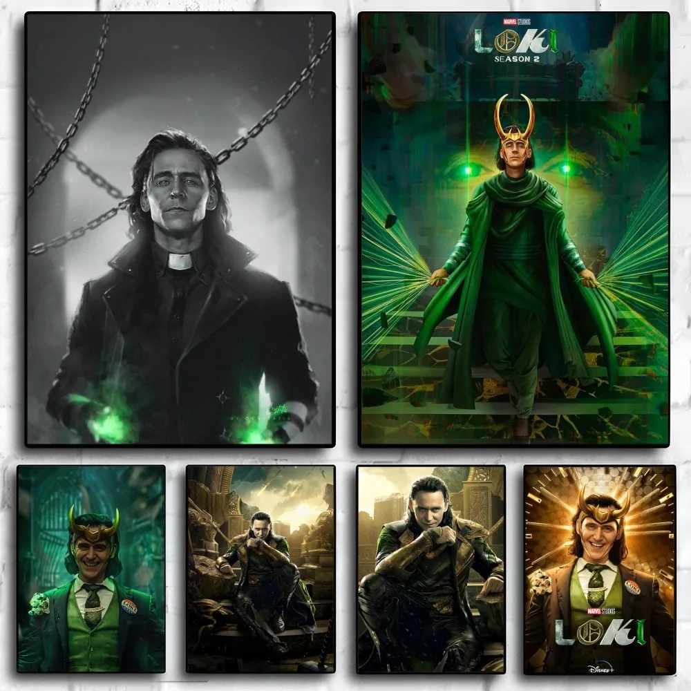 L-Loki Poster Paper Print Home Living Room Bedroom Entrance Bar Restaurant Cafe Art Painting Decoration